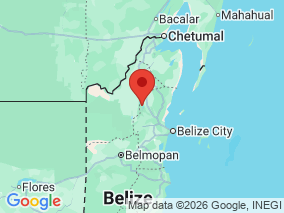 Map of Site Report: Crooked Tree, Belize